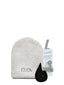 GLOV WATER-ONLY MAKEUP REMOVER AND SKIN CLEANSING MITT - SILVER STONE