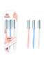 KELI EYEBROW RAZOR BEAUTY TOOLS 3 PCS SET