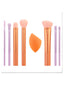 REAL TECHNIQUES RT0089 LEVEL UP BRUSH + SPONGE SET 8 PRO INSPIRED TOOLS 0089