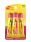 CARMEX DAILY CARE MOISTURIZING LIP BALM WITH SPF 15, STRAWBERRY LIP BALM 3 TUBES