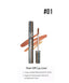 KADEAU'S PEEL OFF LIP-LINER WATERPOOF LIP STAIN WITH VITAMIN E & HYALURONIC ACID, SHADE BARE-K