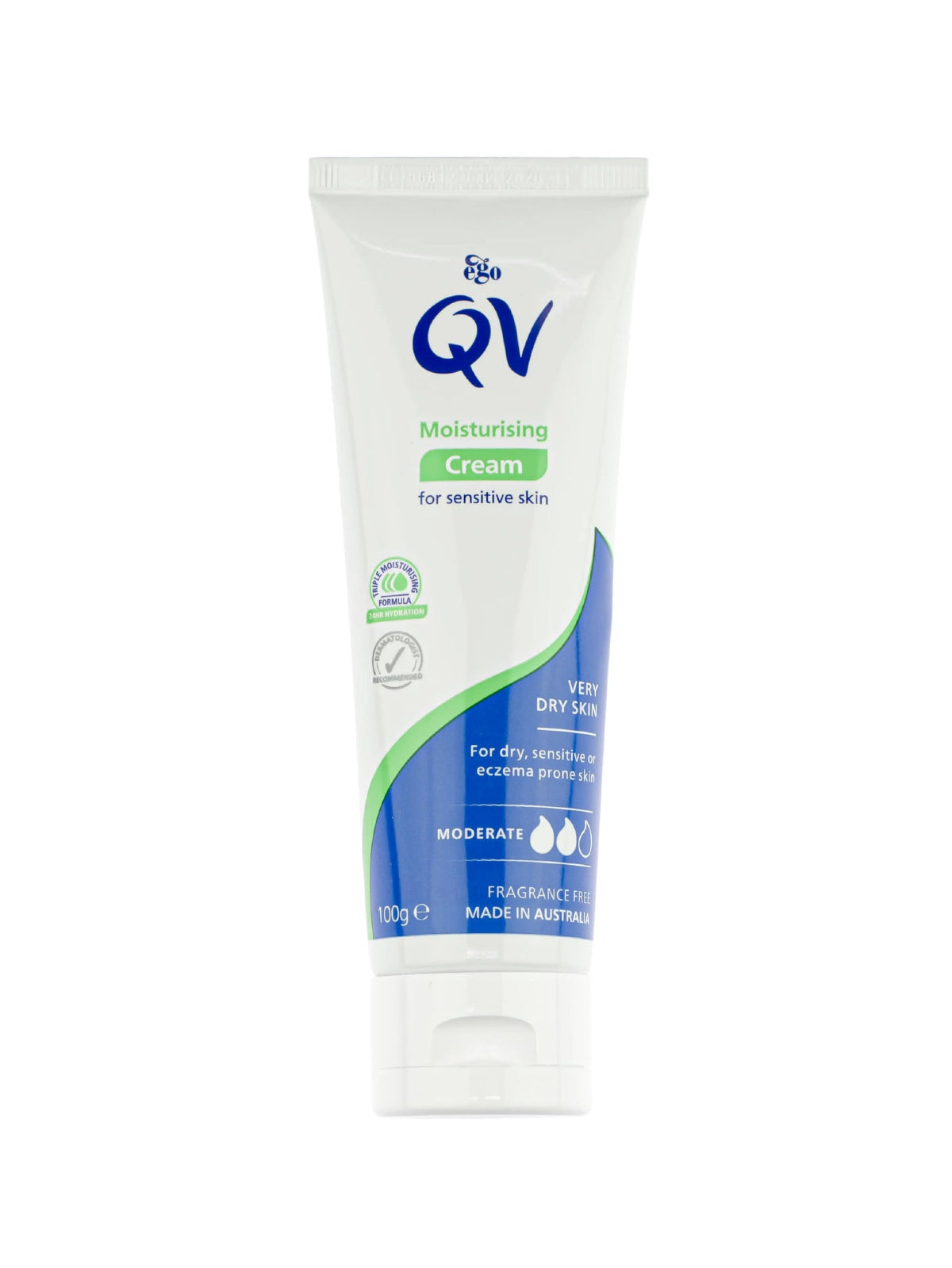 QV MOISTURISING CREAM FOR SENSITIVE SKIN 100GM
