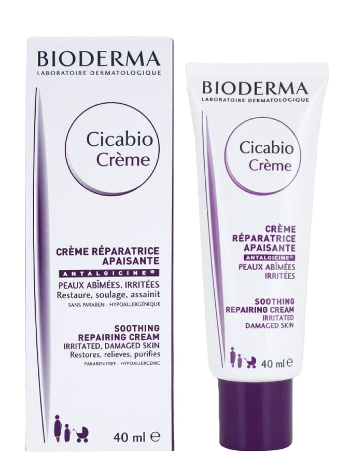 BIODERMA CICABIO SOOTHING REPAIRING CREAM 40ML Main image