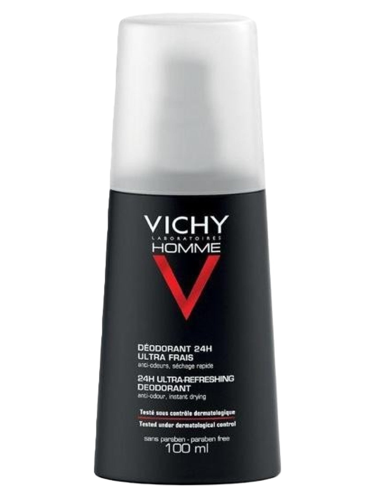 VICHY HOMME DEODORANT 24H SPRAY 100ML Main image