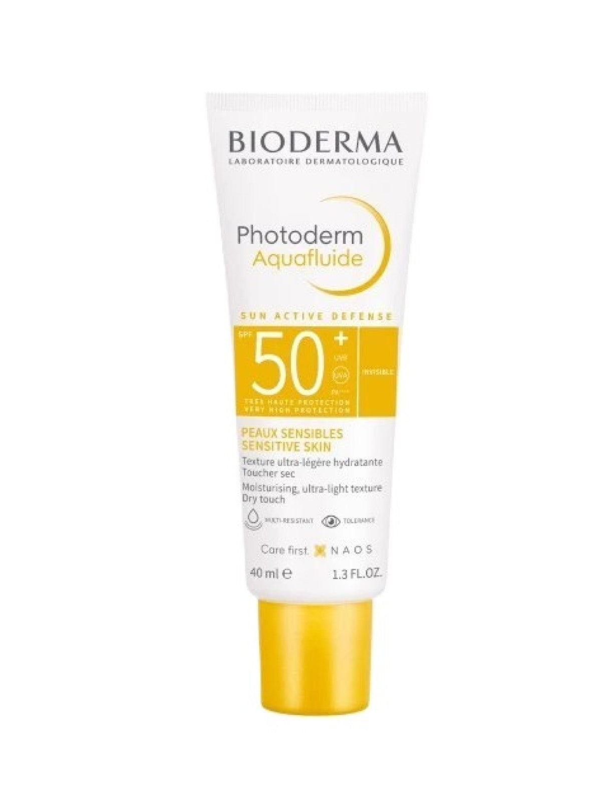 BIODERMA PHOTODERM AQUAFLUIDE INVISIBLE SPF50+ PA++++ FOR SENSITIVE SKIN 40ML