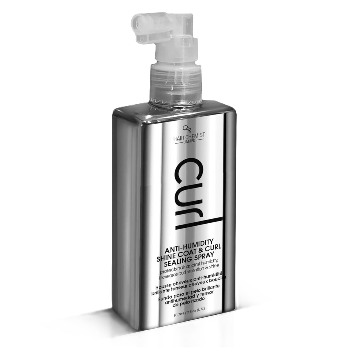 HAIR CHEMIST CURL ANTI HUMIDITY SHINE COAT AND CURL SEALER SPRAY 88.7ML