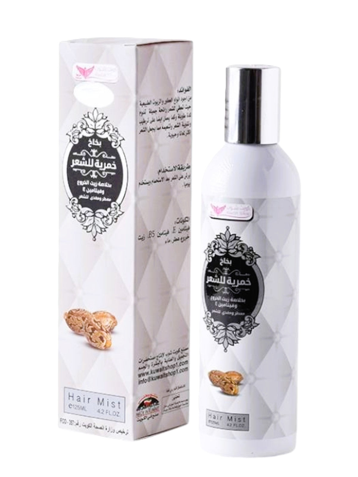 KUWAIT SHOP KHAMRYA FOR HAIR WITH CASTOR OIL EXTRACT AND VITAMIN E PERFUMED AND NUTRITIOUS HAIR MIST 125ML Main image