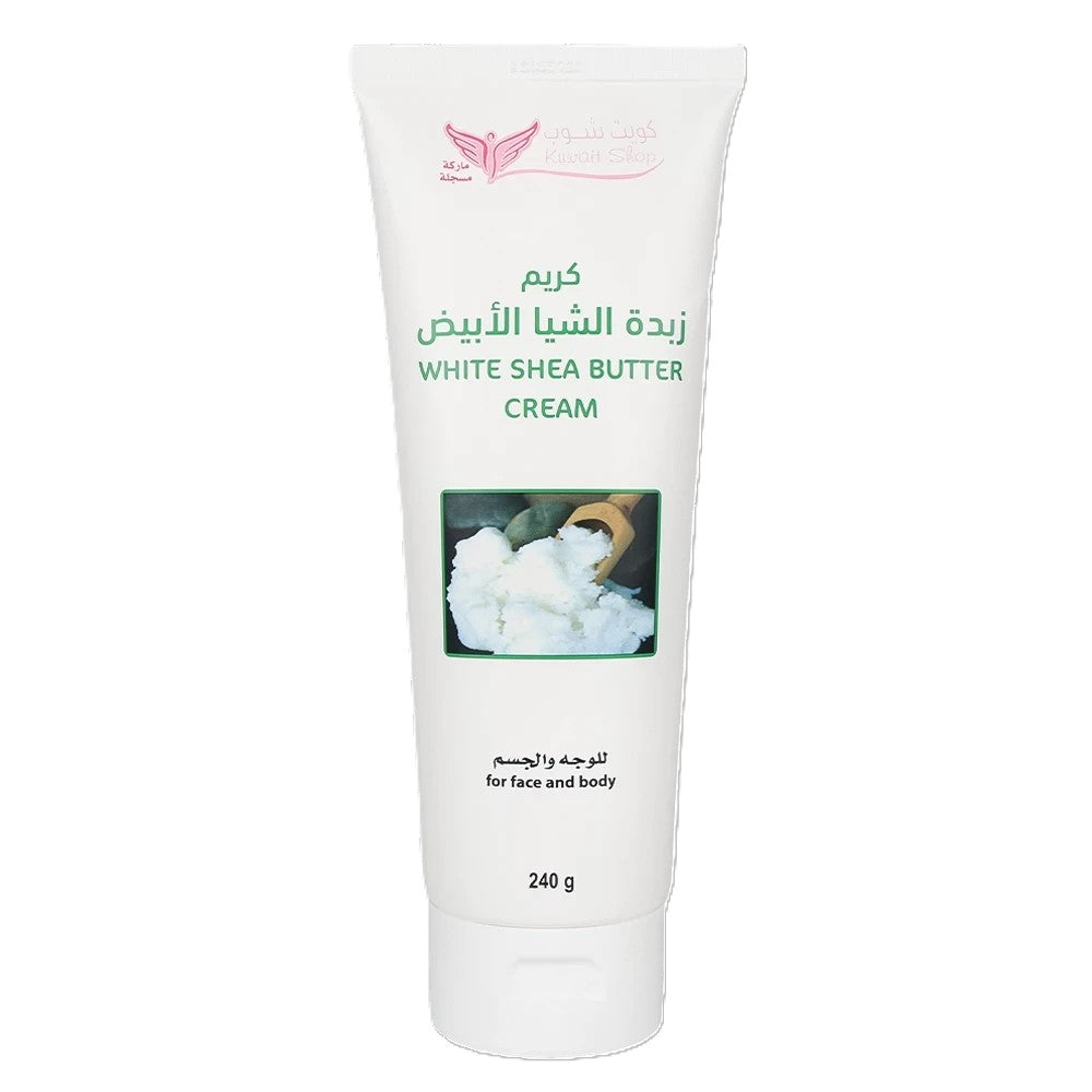 KUWAIT SHOP WHITE SHEA BUTTER CREAM 240G