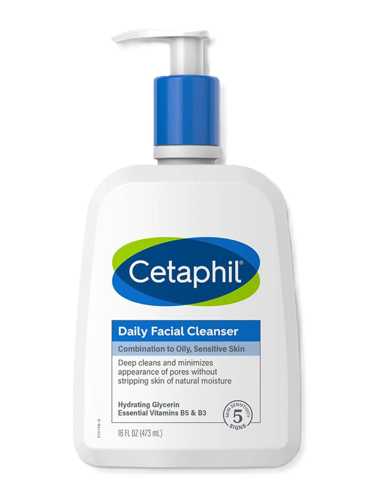 CETAPHIL DAILY FACIAL CLEANSER COMBINATION TO OILY SENSITIVE SKIN 473ML