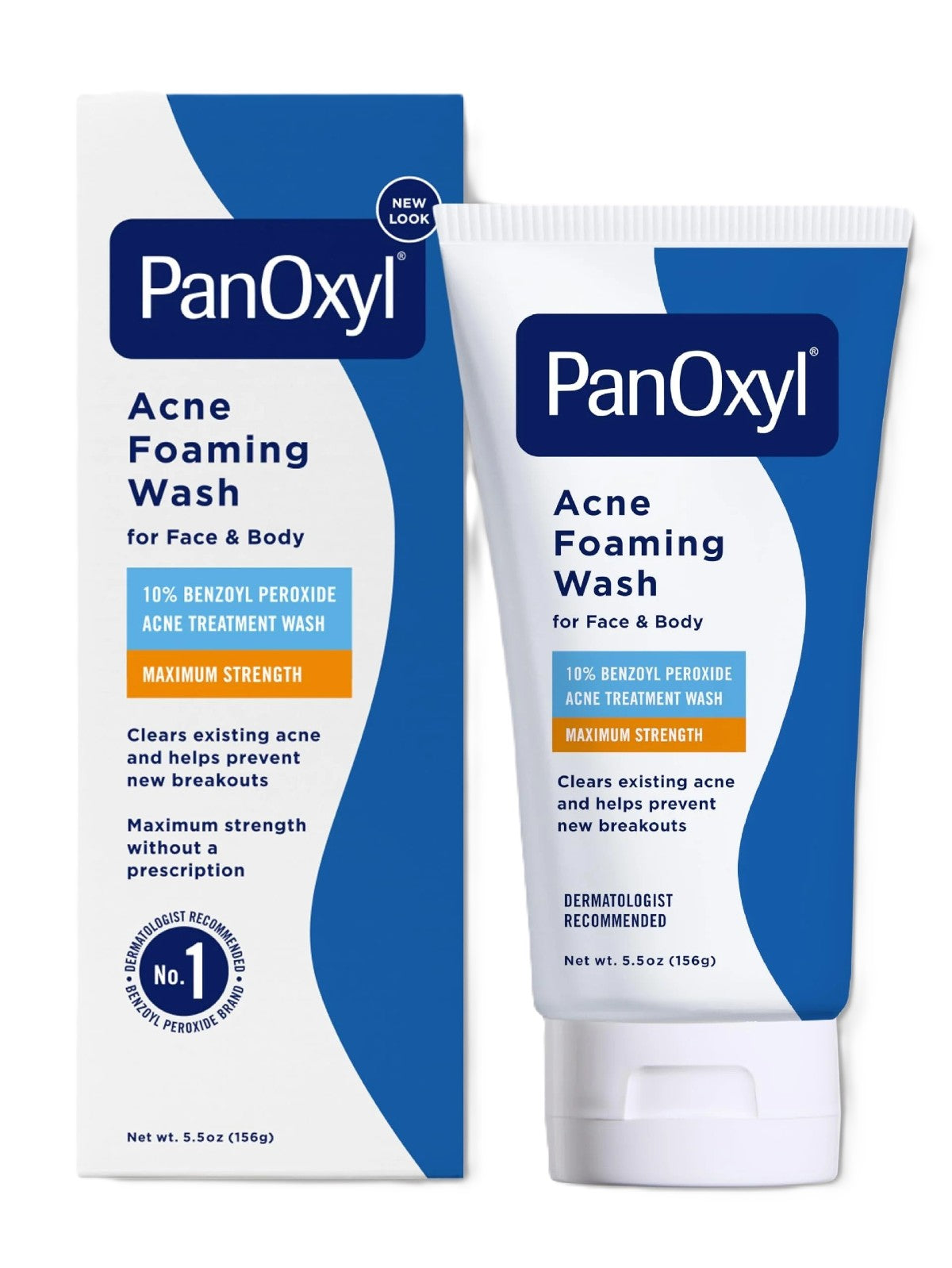 PANOXYL ACNE FOAMING WASH FOR FACE AND BODY 10% BENZOYL PEROXIDE 156G