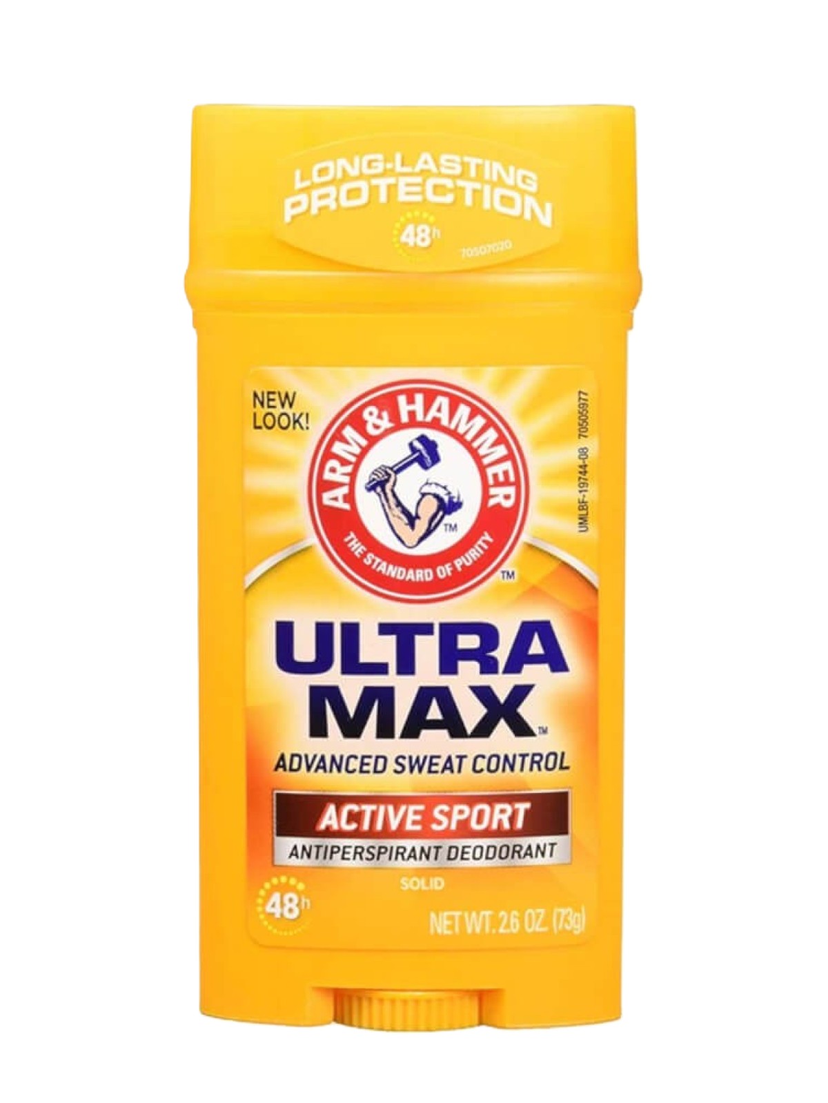 ARM AND HAMMER ULTRA MAX DEODORANT ACTIVE SPORT SOLID STICK 2.6 OZ Main image