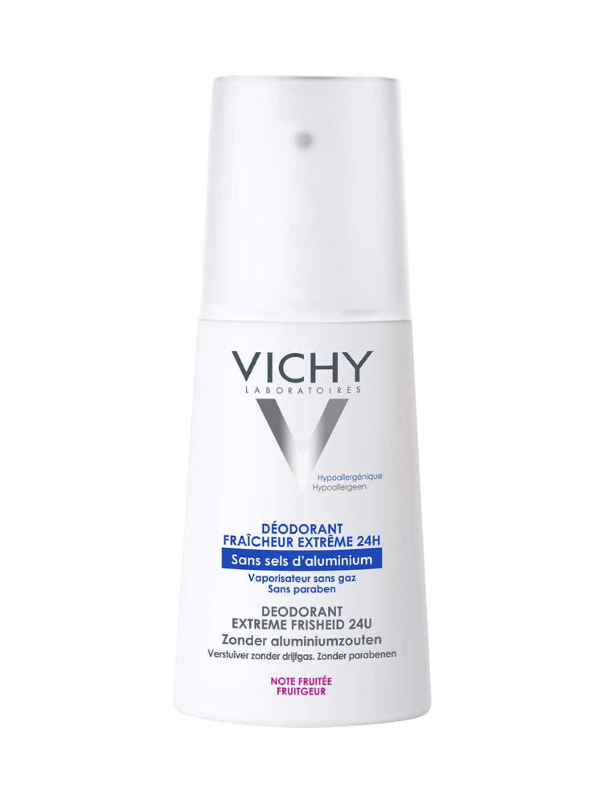 VICHY EXTREME FRESHNESS DEODORANT SPRAY 24H 100ML Main image