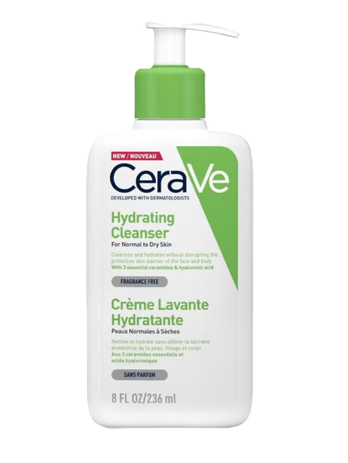 CERAVE HYDRATING CLEANSER FOR NORMAL TO DRY SKIN 236ML Main image