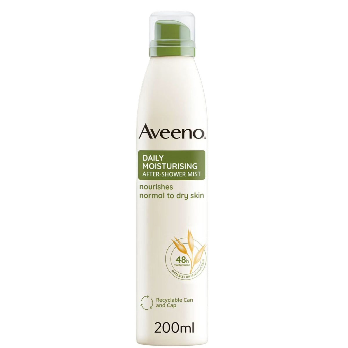 AVEENO DAILY MOISTURISING AFTER-SHOWER MIST NOURISHES NORMAL TO DRY SKIN 200ML