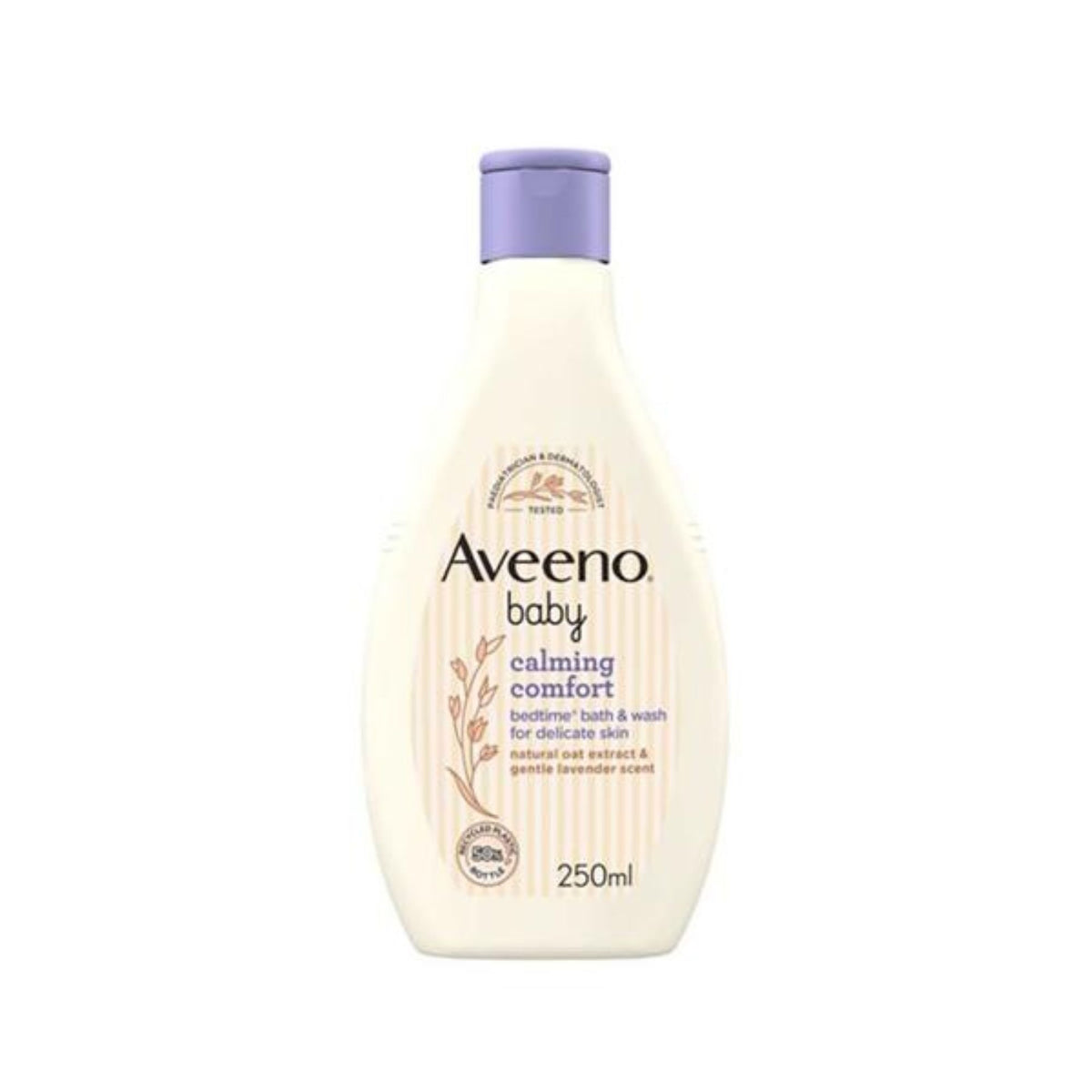 AVEENO BABY CALMING COMFORT BEDTIME BATH & WASH 250ML