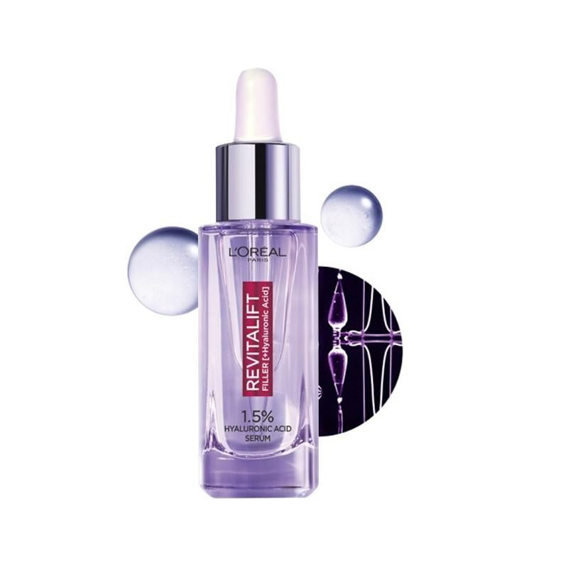 L'ORÉAL PARIS REVITALIFT FILLER ANTI-WRINKLE SERUM 5 % PURE HYALURONIC ACID 30ML