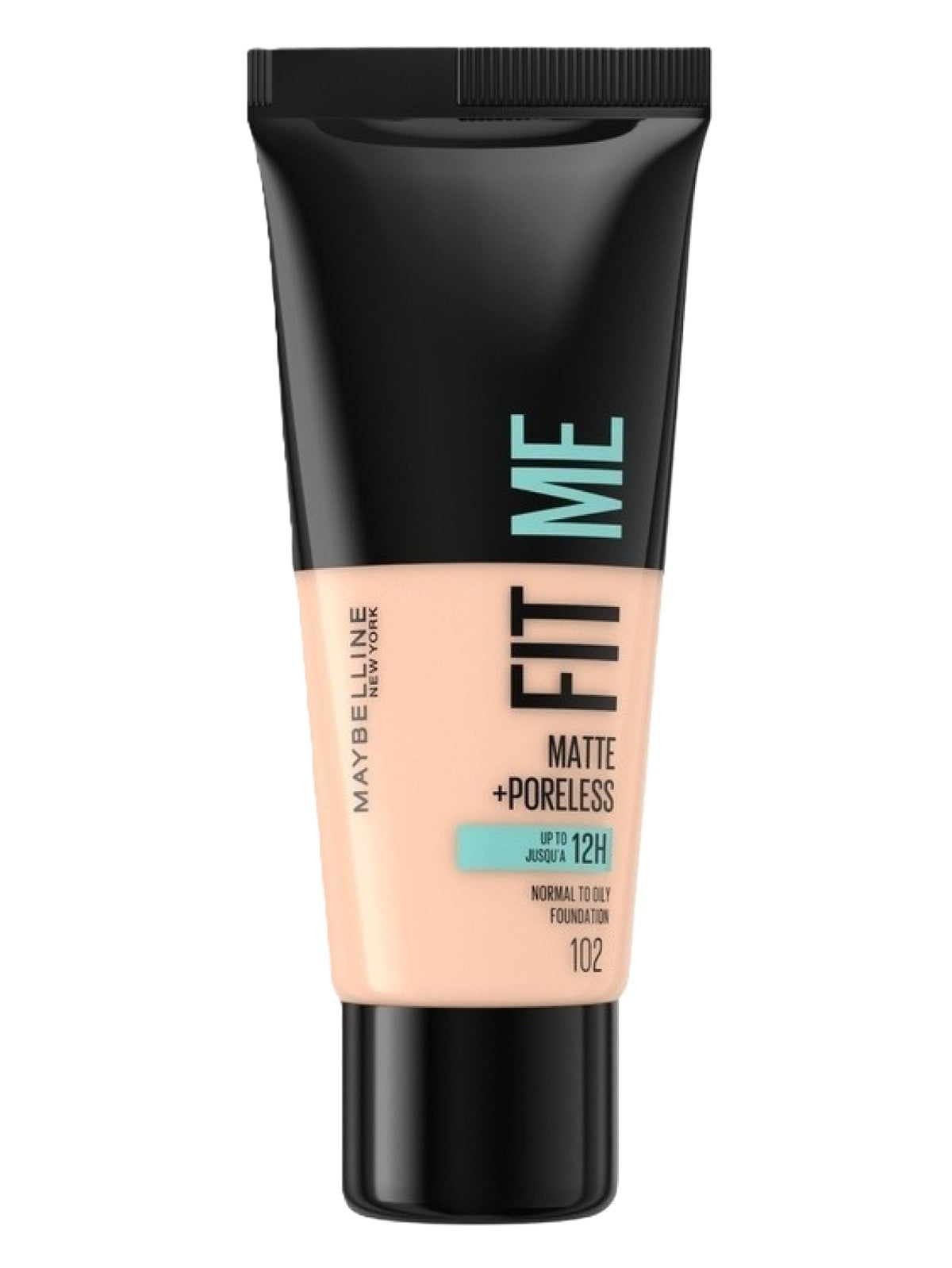 MAYBELLINE FIT ME MATTE + PORELESS FOUNDATION 102 30ML