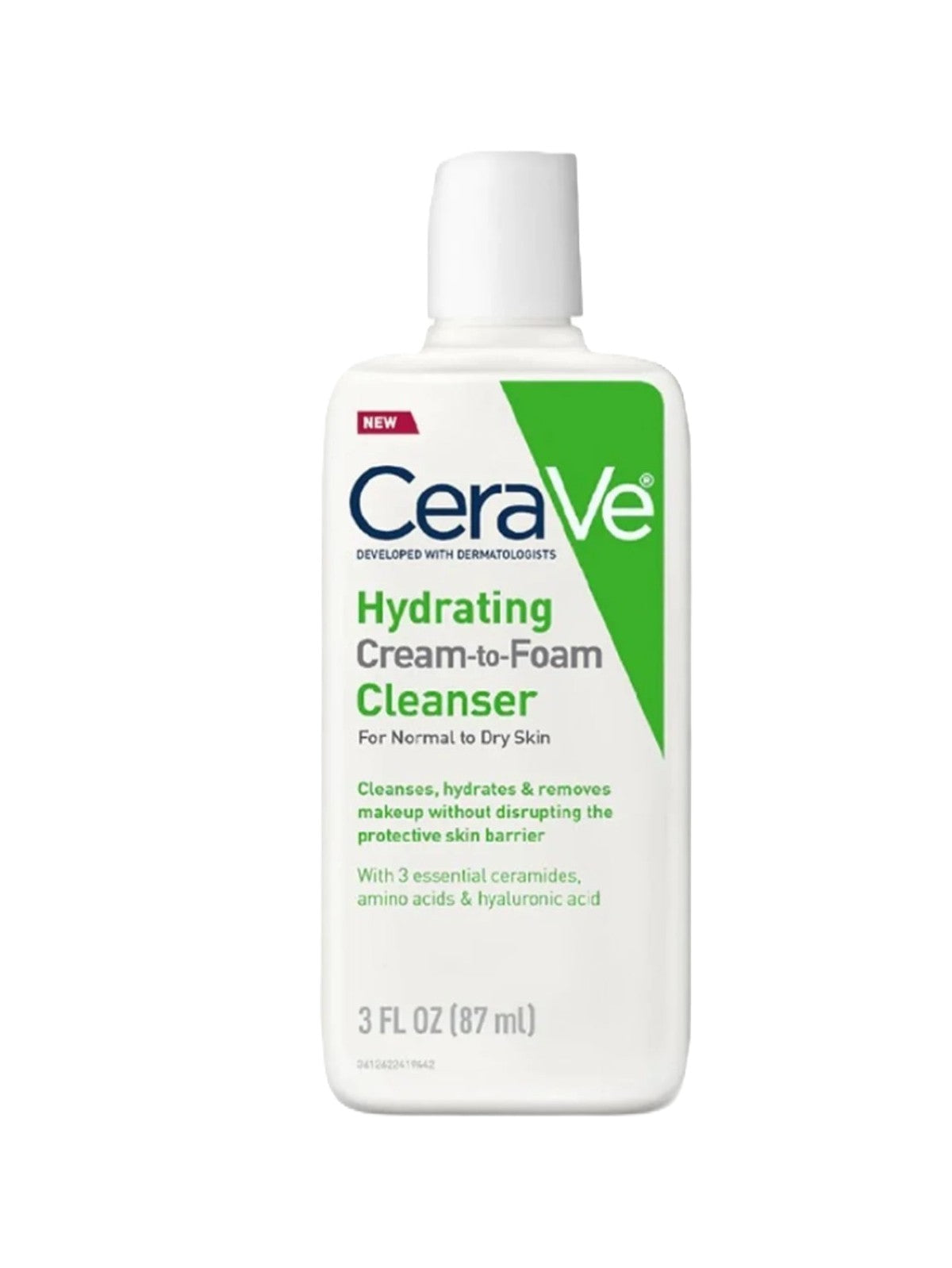 CERAVE HYDRATING CREAM TO FOAM CLEANSER 87ML