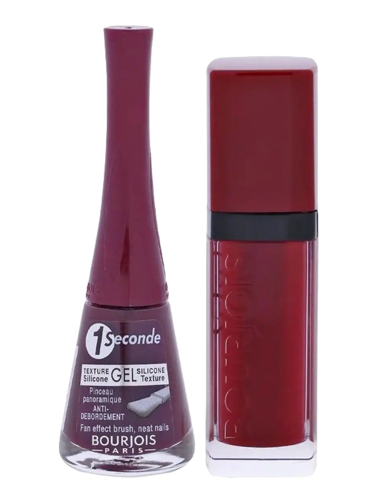 BOURJOIS ROUGE EDITION VELVET LIPSTICK & 1 SECOND NAIL POLISH Main image