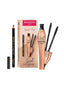 BOURJOIS PARIS TWIST EXTREME KIT TWIST EXTREME FIBER MASCARA + KHOL & CONTOUR ULTRA BLACK