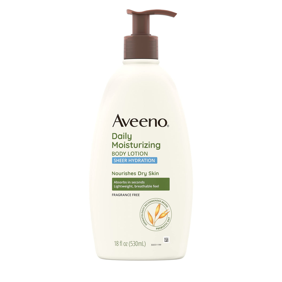 AVEENO DAILY MOISTURRIZING BODY LOTION SHEER HYDRATION 530 ML