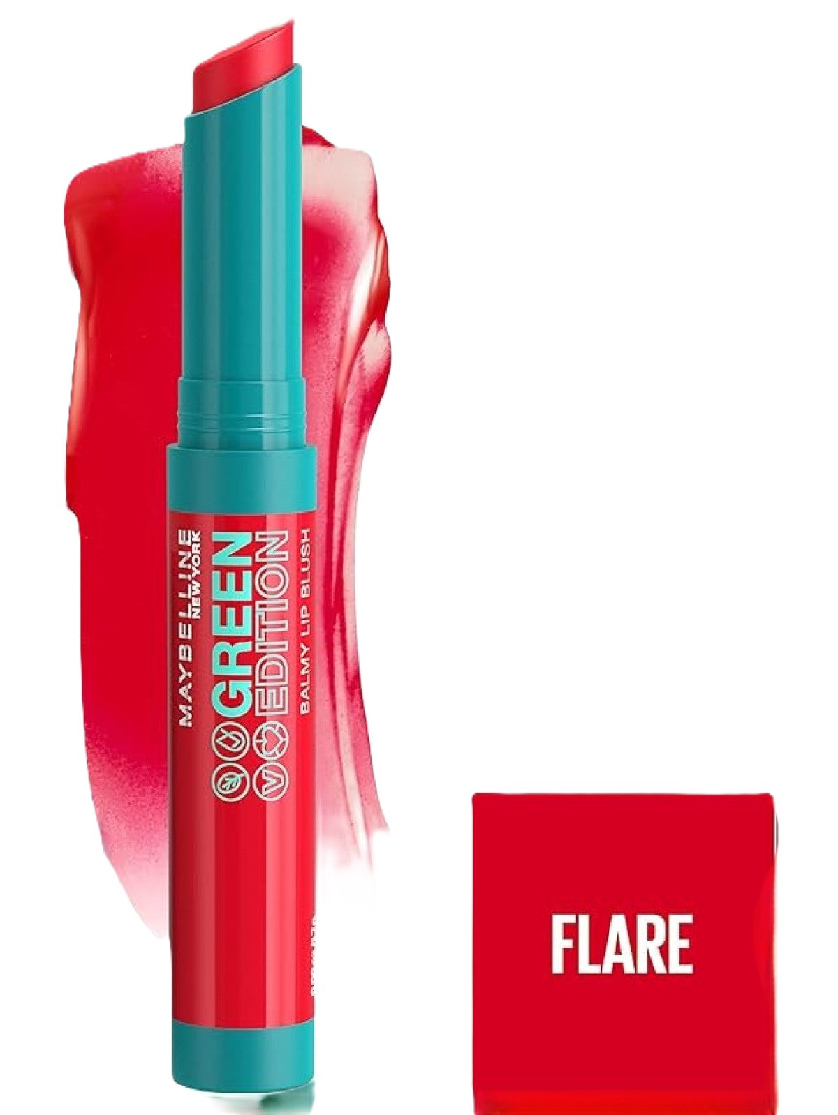 MAYBELLINE GREEN EDITION BLAMY LIP BLUSH 004 FLARE 1.7G Main image