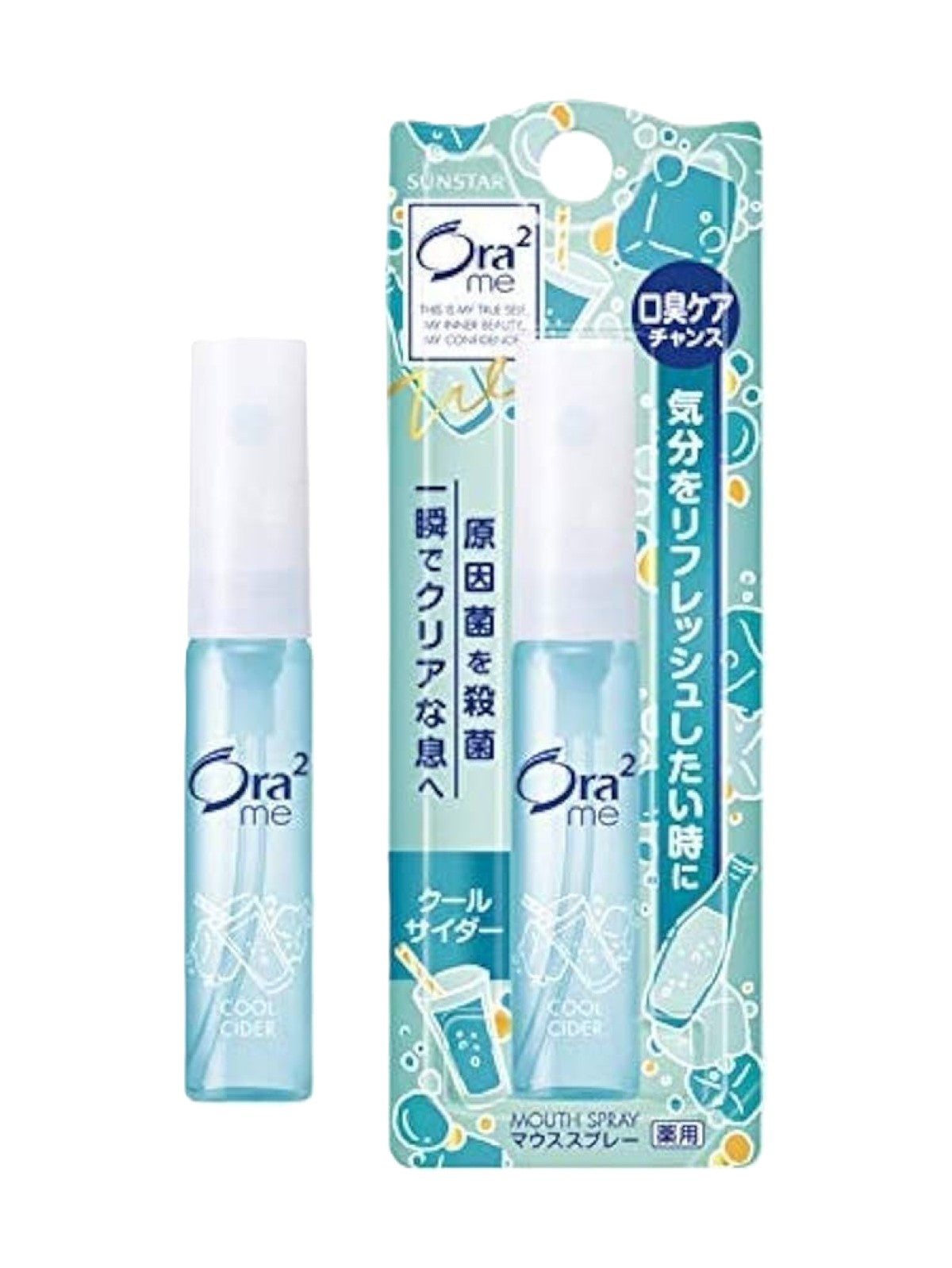SUNSTAR ORA² BREATHE FINE MOUTH SPRAY COOL CIDER 6ML