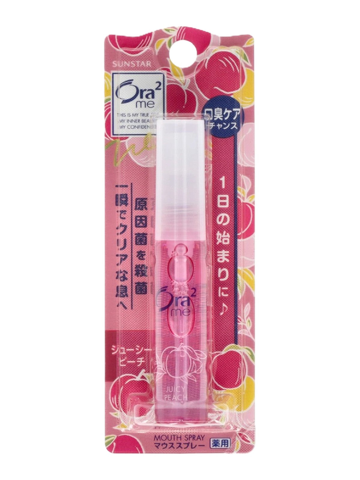 SUNSTAR ORA² ME MOUTH SPRAY JUICY PEACH 6ML