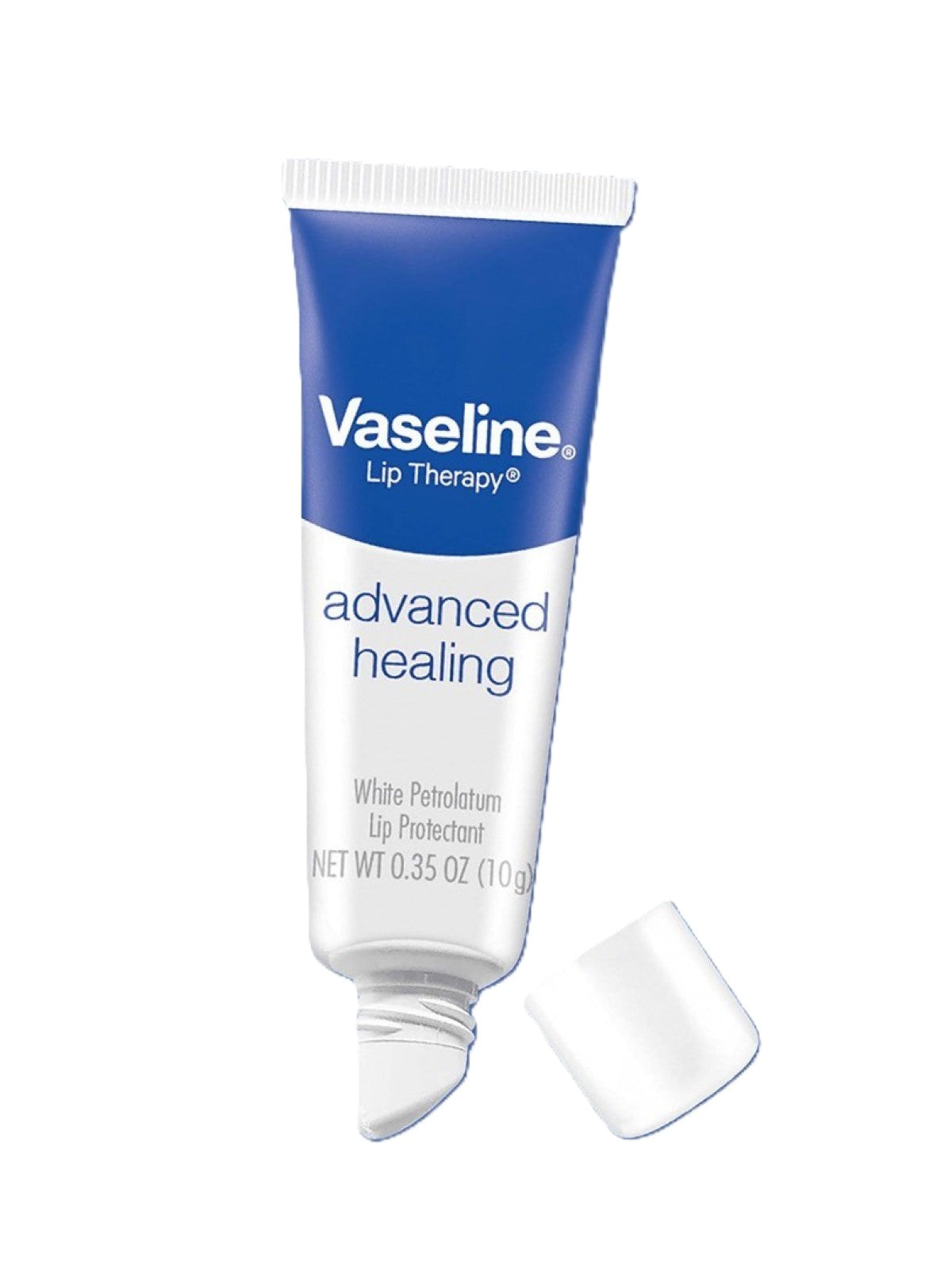 VASELINE LIP THERAPY ADVANCE HEALING WHITE PETROLATUM LIP PROTECTANT 10 G Main image