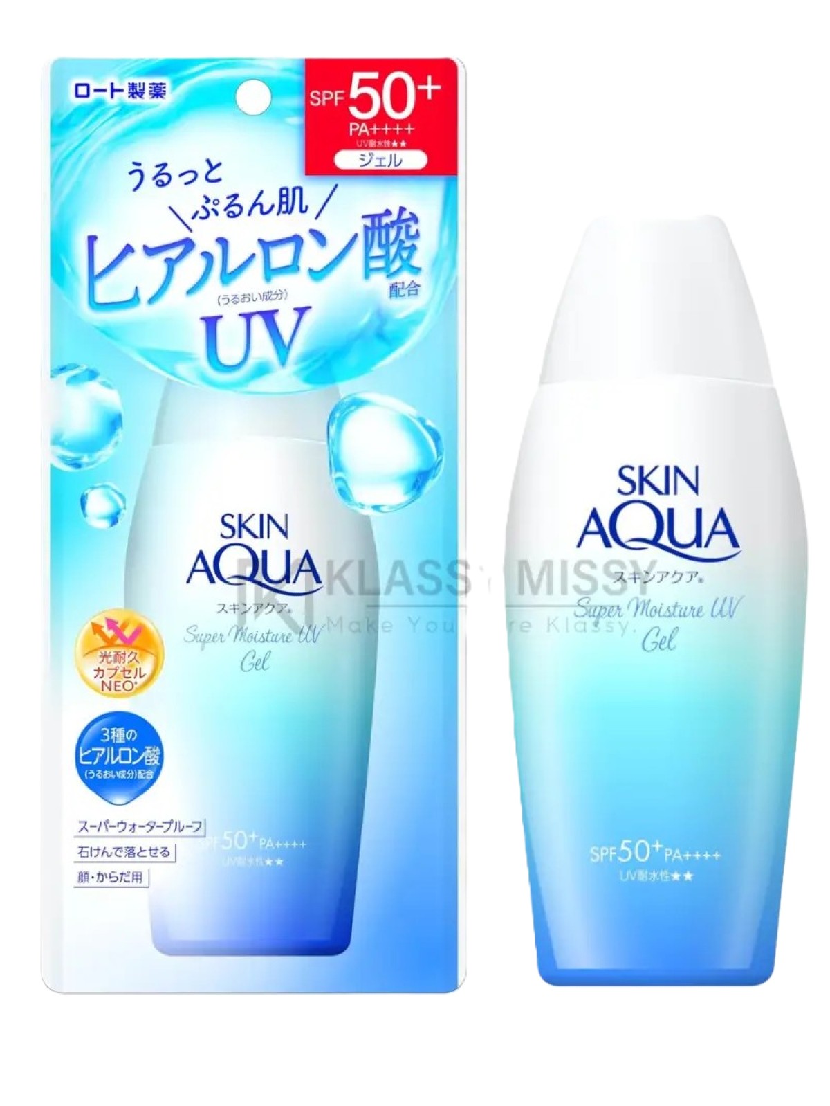 ROHTO MENTHOLATUM SKIN AQUA SUPER MOISTURE UV GEL SPF50+ PA+++ 110G