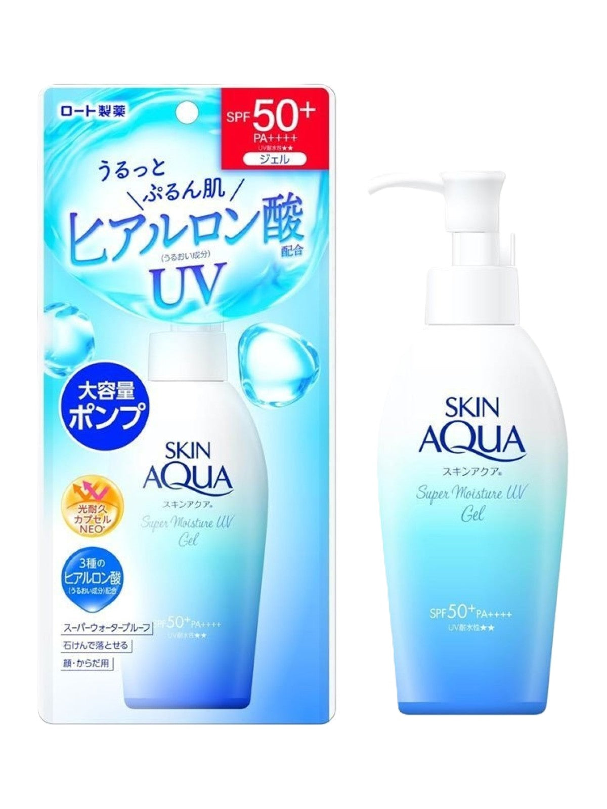ROHTO MENTHOLATUM SKIN AQUA UV MOISTURE GEL SPF 35 PA+++ 110G