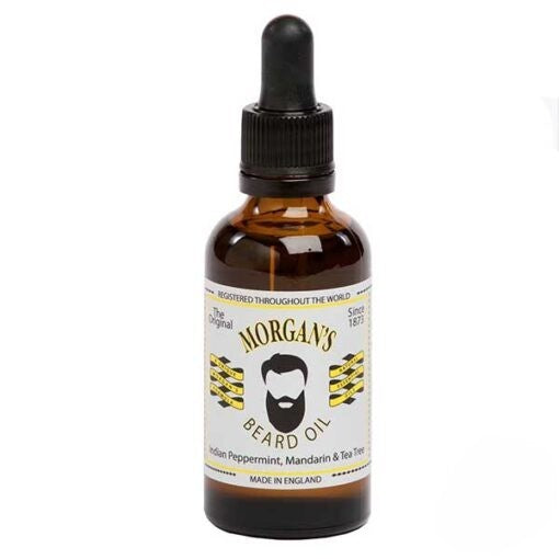 MORGAN'S ORIGINAL BEARD OIL (INDIAN PEPPERMINT, MANDARIN AND TEA TREE) 50ML Main image