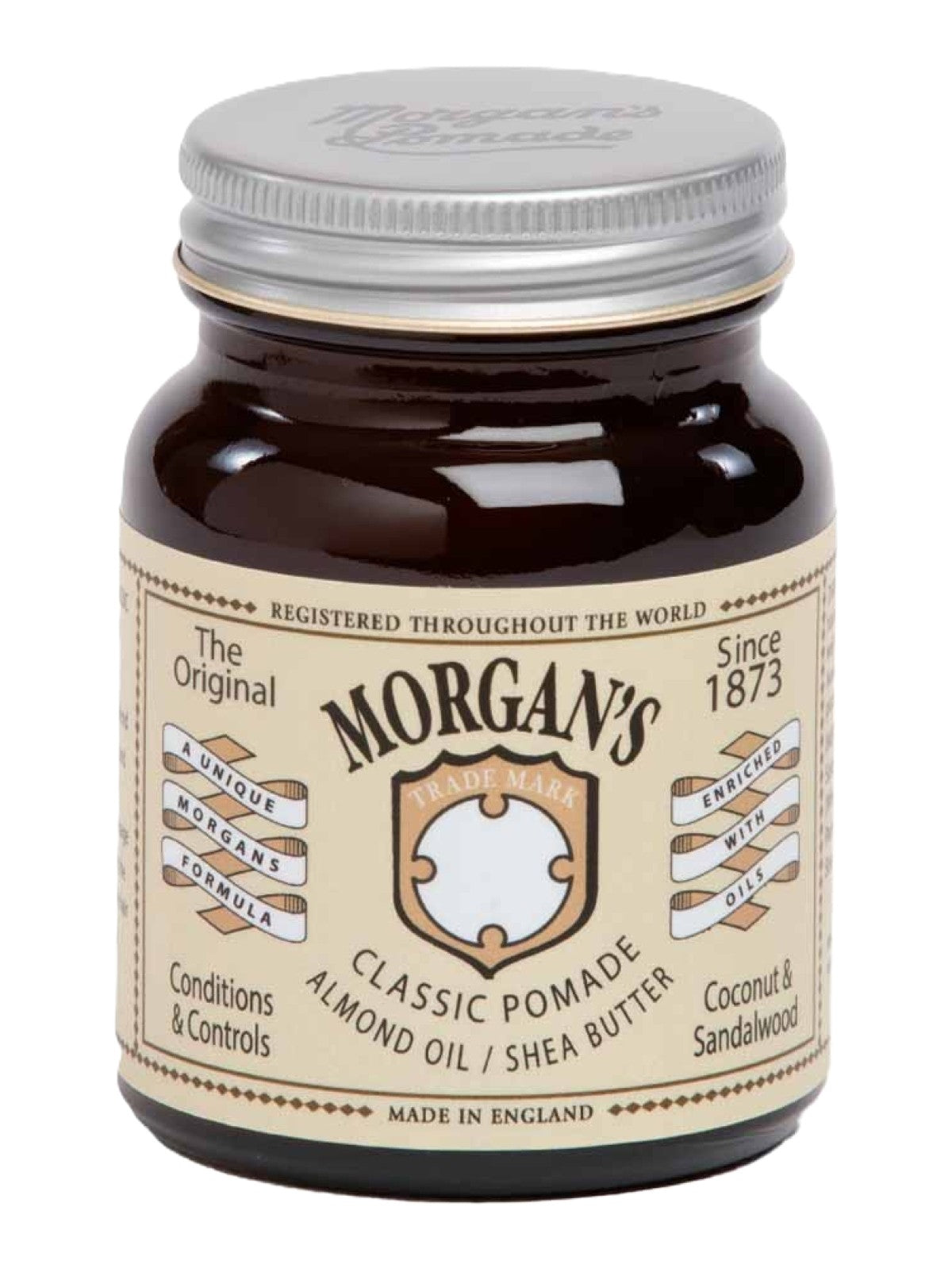 MORGAN'S CLASSIC POMADE ALMOND OIL/SHEA BUTTER 100G Main image