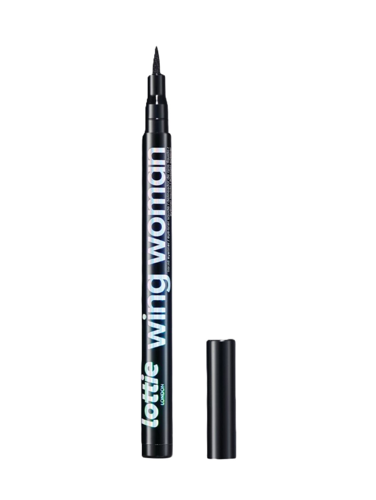 LOTTIE LONDON WING WOMAN PRECISION TIP EYELINER, BLACK 1.8ML