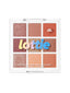 LOTTIE LONDON EYESHADOW 9 SHADE PALETTE, THE RUSTS 7.2G