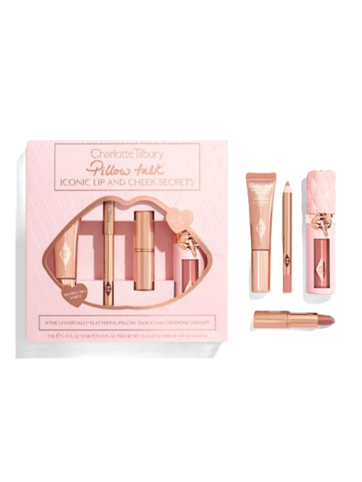 CHARLOTTE TILBURY PILLOW TALK ICONIC LIP AND CHEEK SECRETS