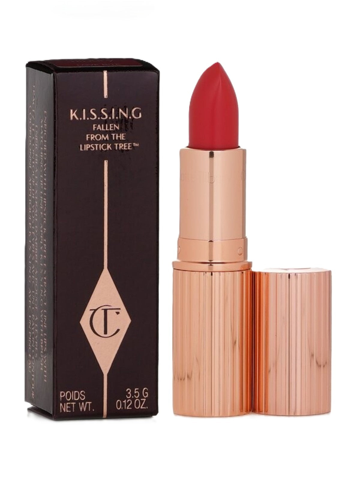 CHARLOTTE TILBURY SHADE LOVE BITE K.I.S.S.I.N.G FALLEN FROM THE LIPSTICK TREE 3.5G