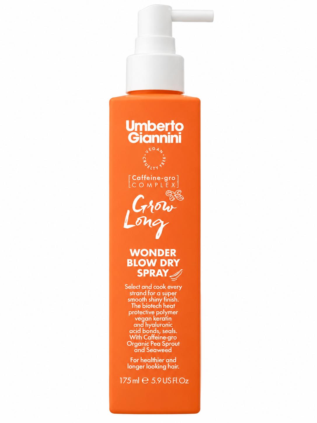 UMBERTO GIANNINI GROW LONG SMOOTH WONDER BLOW DRY SPRAY 175ML