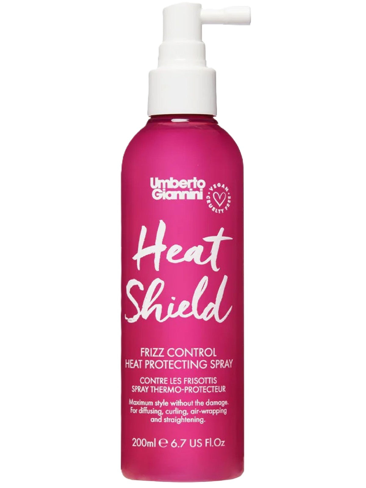 UMBERTO GIANNINI HEAT SHIELD ANTI-FRIZZ PROTECTING SPRAY 200ML