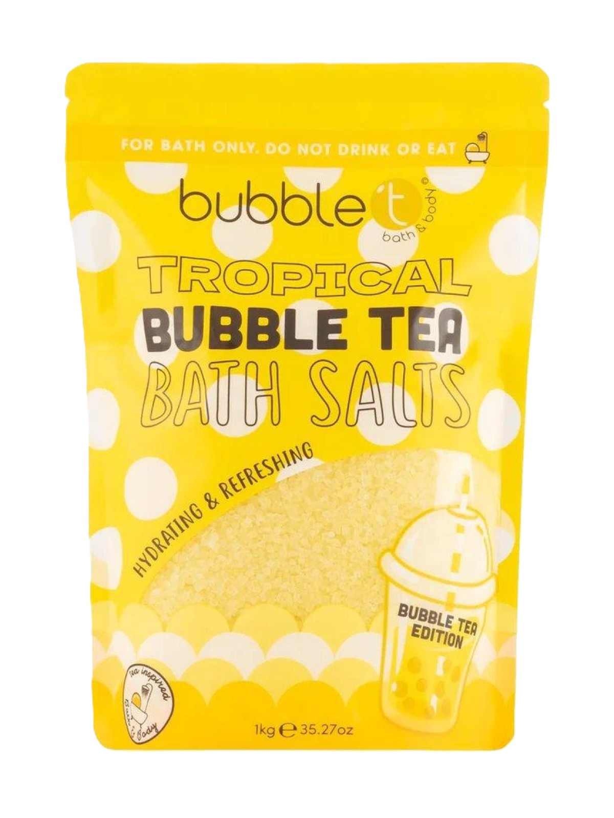 BUBBLE T BATH SALTS TROPICAL 1KG