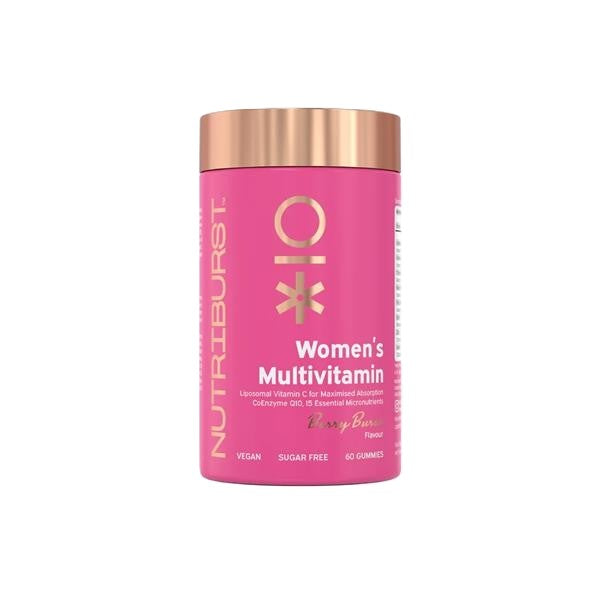 NUTRI BURST WOMEN'S MULTIVITAMIN BERRY BURST FLAVOUR 60 GUMMIES