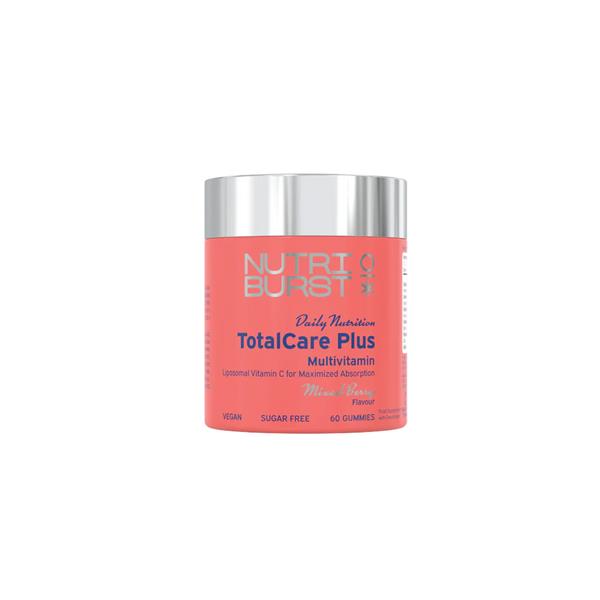 NUTRI BURST DAILY NUTRITION TOTAL CARE PLUS MULTIVITAMIN MIXED BERRY FLAVOUR 60 GUMMIES