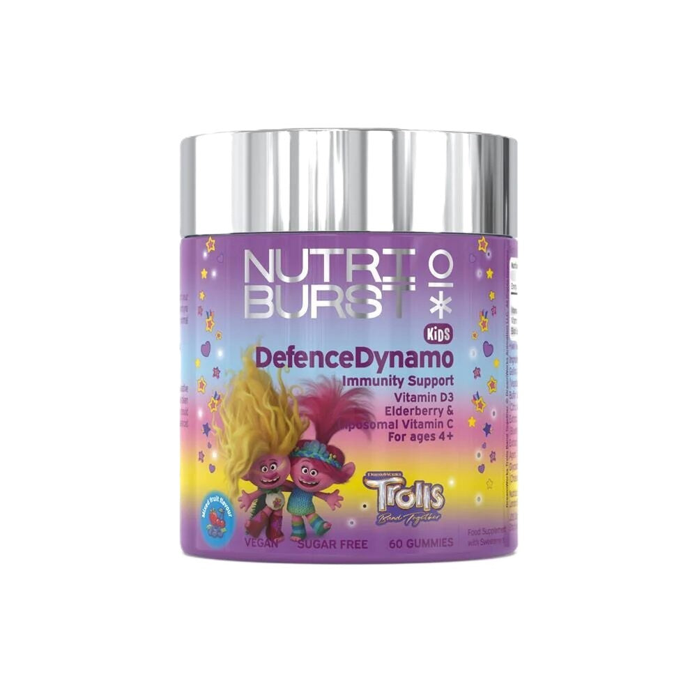 NUTRI BURST KIDS DEFENCE DYNAMO IMMUNITY SUPPORT 60 GUMMIES