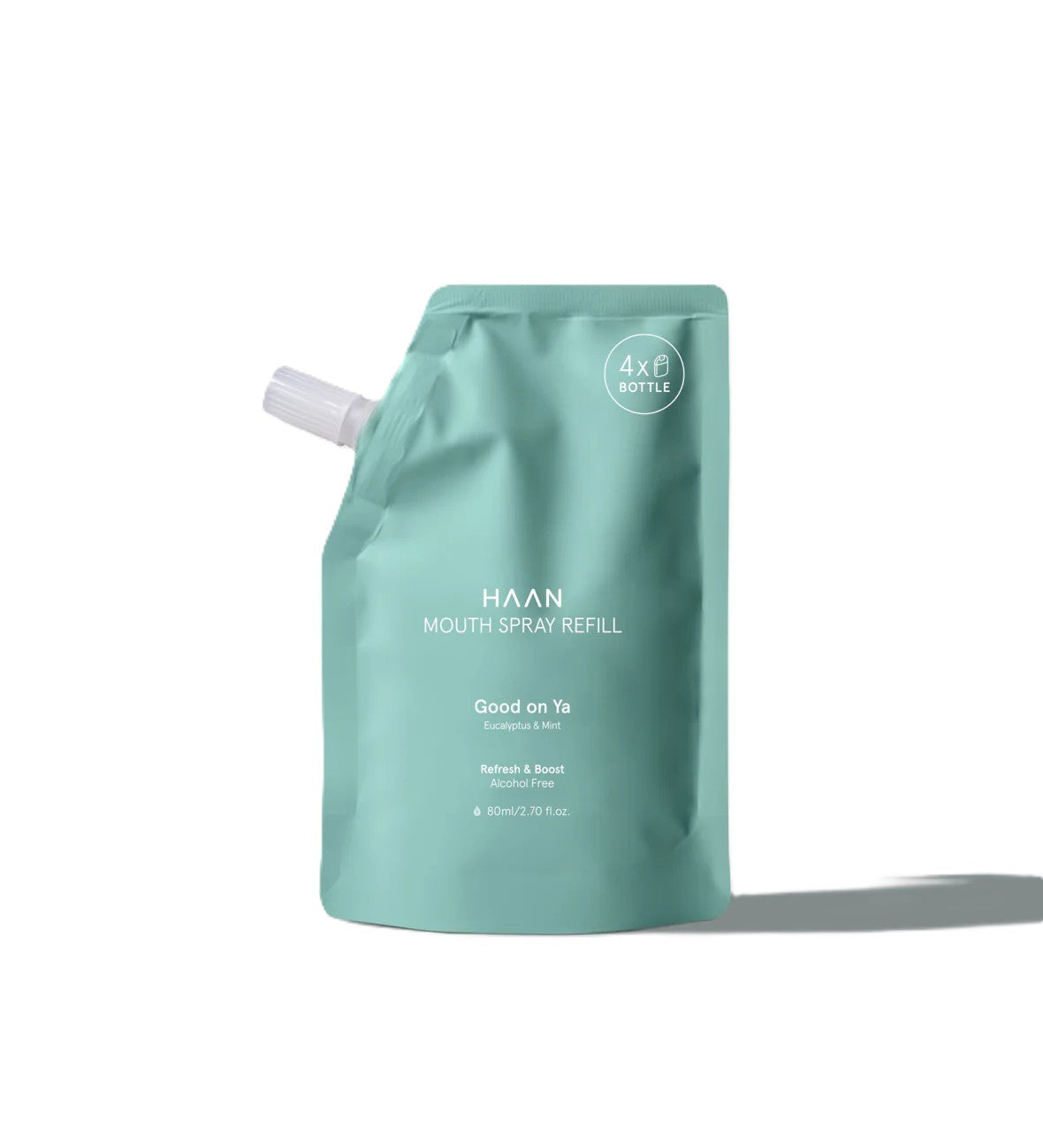 HAAN MOUTH SPRAY REFILL EUCALYPTUS AND MINT 80ML Main image