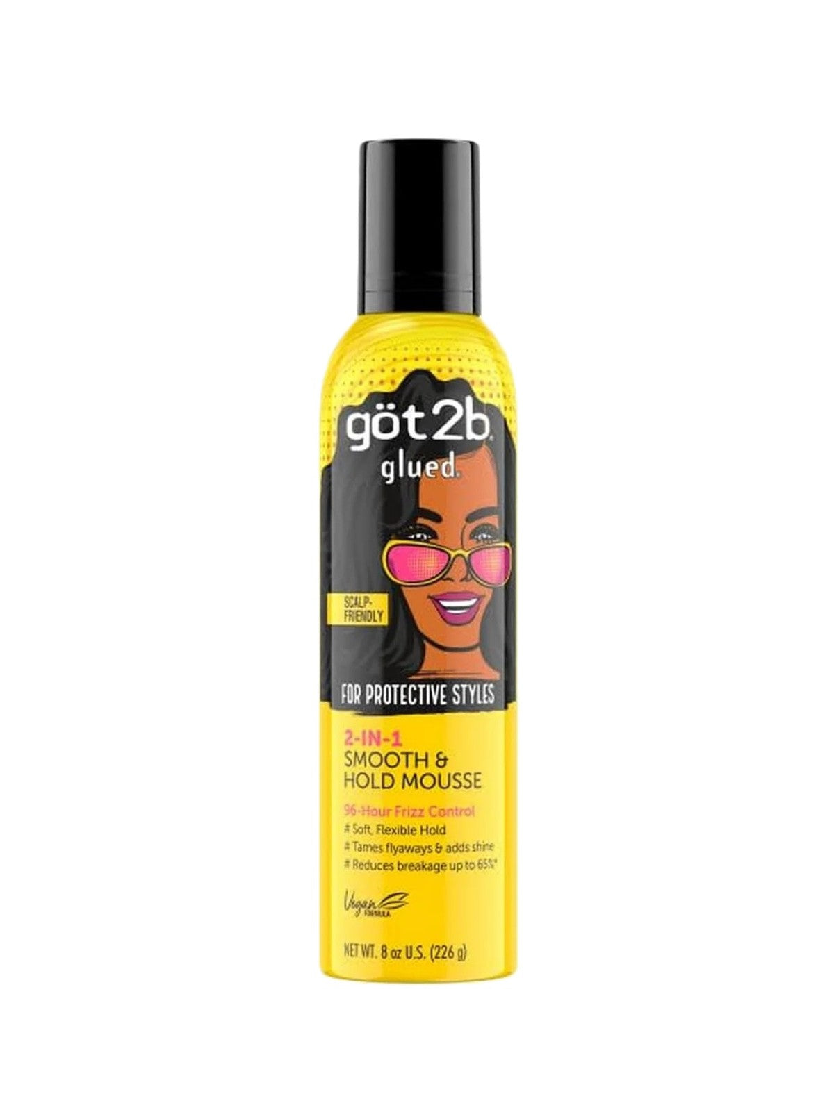 GOT2B GLUED 2 IN 1 SMOOTH AND HOLD MOUSSE 226G Main image