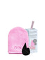 GLOV WATER ONLY SKIN CLEANSING MITT ON THE GO COZY ROSIE