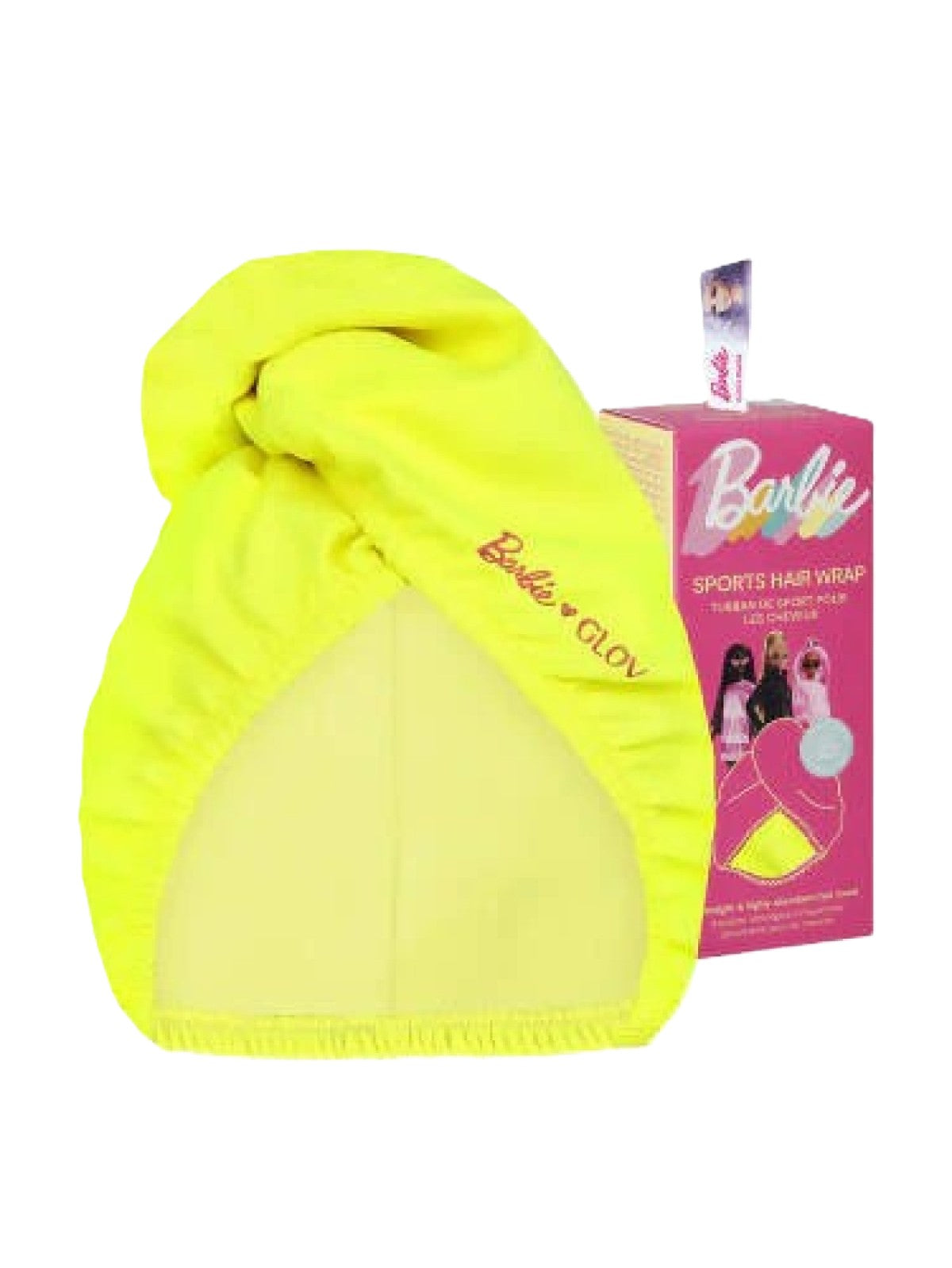 BARBIE AND GLOV HAIR WRAP SPORTS LIME
