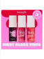 BENEFIT FIRST CLASS TINTS FULL SIZE TINT TRIO/TRIO DE BLUSHS LIQUIDES FORMAT STANDARD 6ML