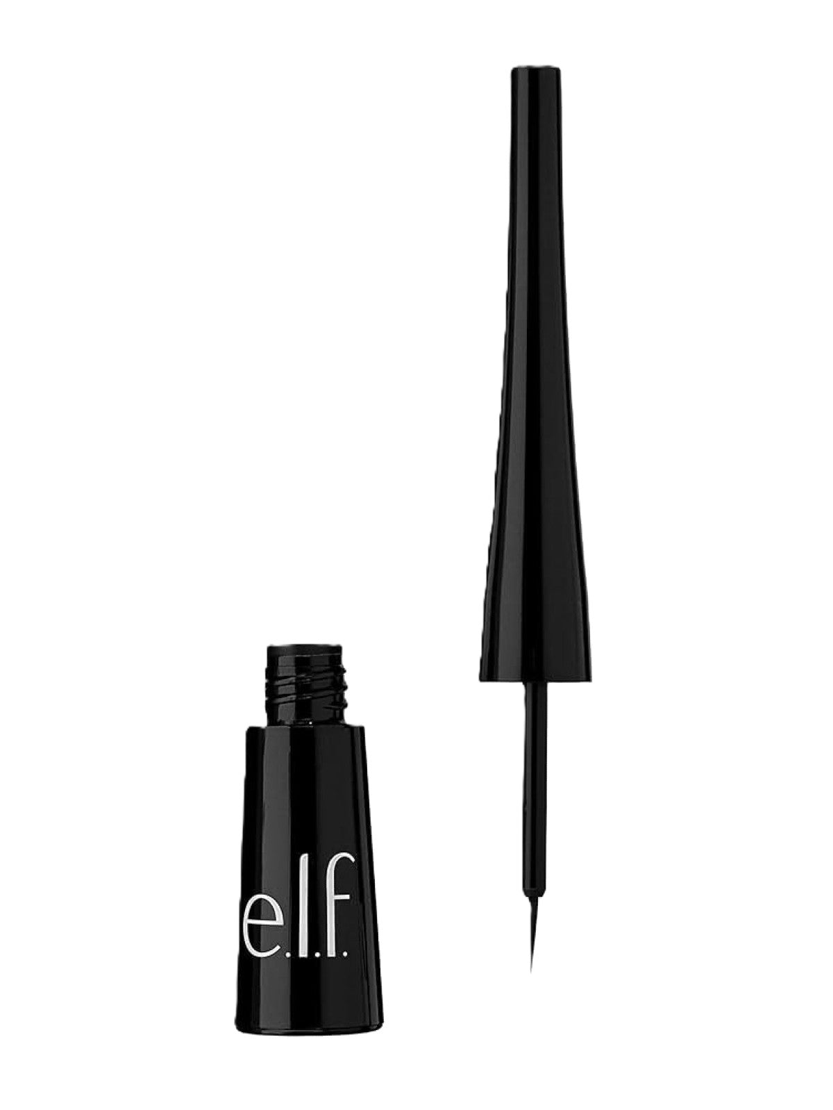 E.L.F. COSMETICS EXPERT LIQUID EYELINER JET BLACK 21702 4.2ML