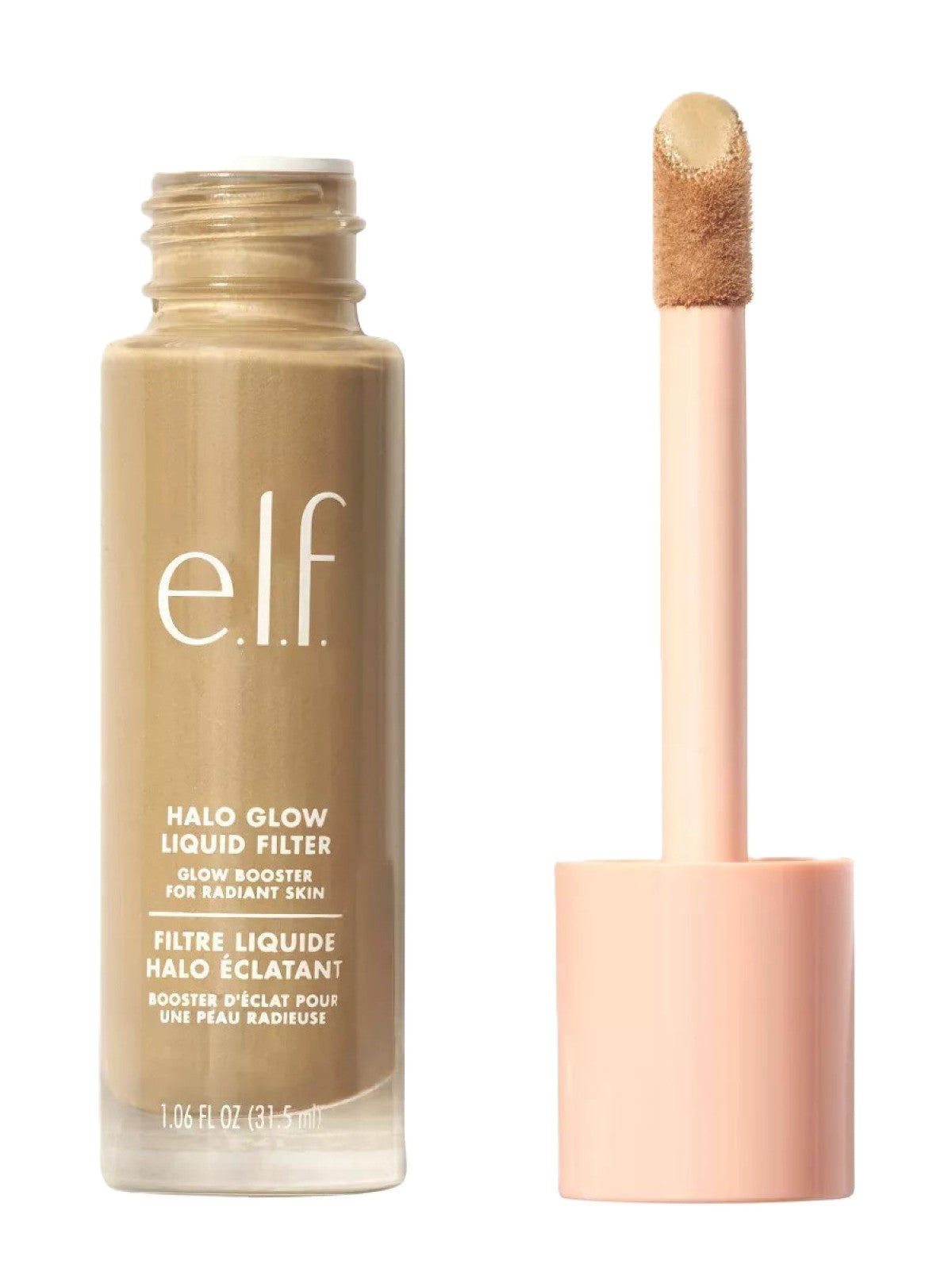 E.L.F. HALO GLOW LIQUID FILTER 83567 SHADE 3.5 MEDIUM MOYEN 31.5ML
